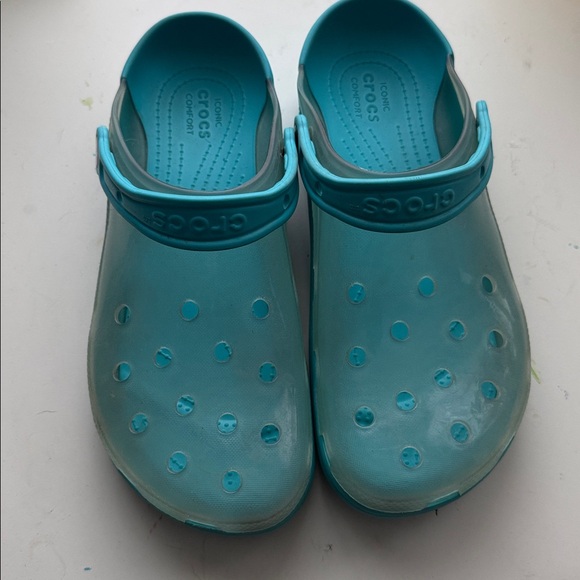 CROCS Translucent Clogs - Picture 4 of 4